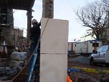 Installing Stone panels at the East Elevation 1.jpg